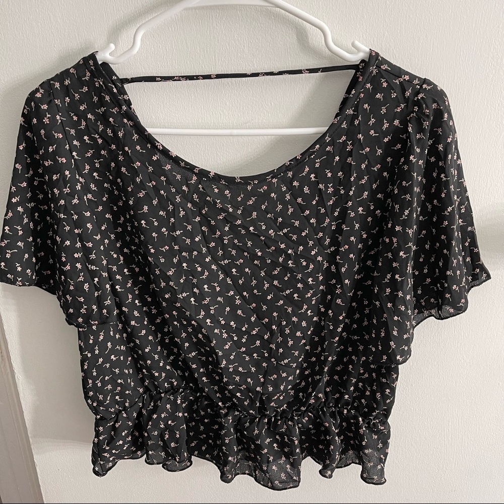 Floral Crop Top